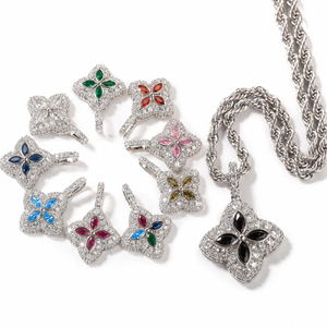 Grace Noir Pendant Necklace