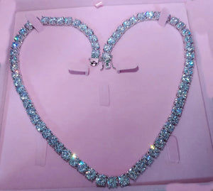 BOSS BABE TENNIS NECKLACE SET