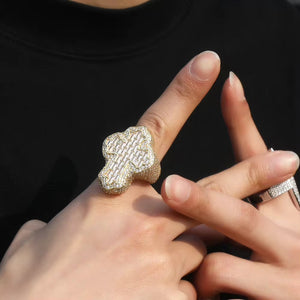 BELOVED CROSS RING