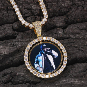 MEMORY LANE PHOTO PENDANT NECKLACE
