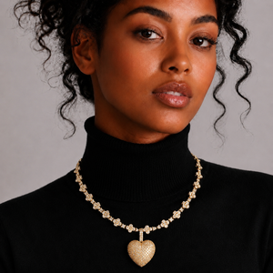 Enchanting Heart Necklace Set