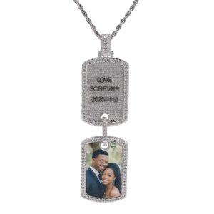 Forever Frame Photo Pendent Necklace