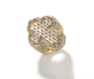 BELOVED CROSS RING
