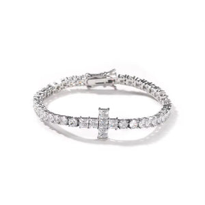 WALK BY FAITH TENNIS BRACELET