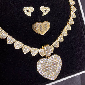 GOLD MILLIONAIRE NECKLACE SET