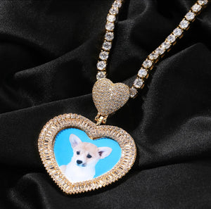 TREASURED LOVE PHOTO PENDANT NECKLACE