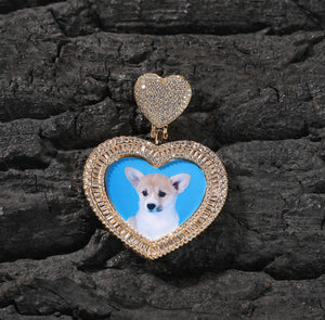 TREASURED LOVE PHOTO PENDANT NECKLACE