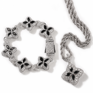 Opulent Bloom Necklace Set