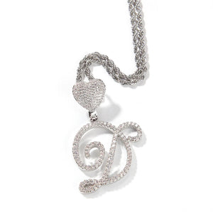 MONOGRAMED INITIAL CHARM NECKLACE