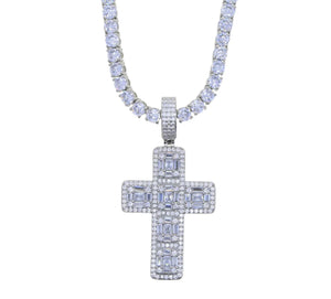 SERENITY CROSS PENDANT NECKLACE
