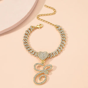 INITIAL ELEGANCE ANKLET