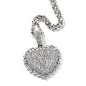 FOREVER YOURS HEART PENDANT NECKLACE