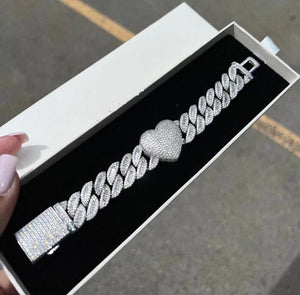 LUX HEART CHARMER ANKLET