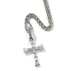 DIVINE CROSS CHARM NECKLACE