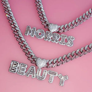 UNIQUELY YOURS NAME PLATE NECKLACE