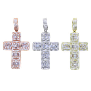 SERENITY CROSS PENDANT NECKLACE
