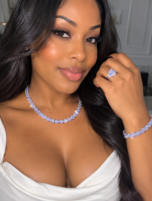 BOSS BABE TENNIS NECKLACE SET