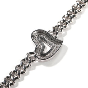 LINKED HEART BRACELET
