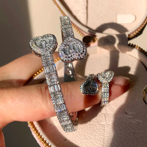 SPARKLING SPLANDER BRACELET & RING SET