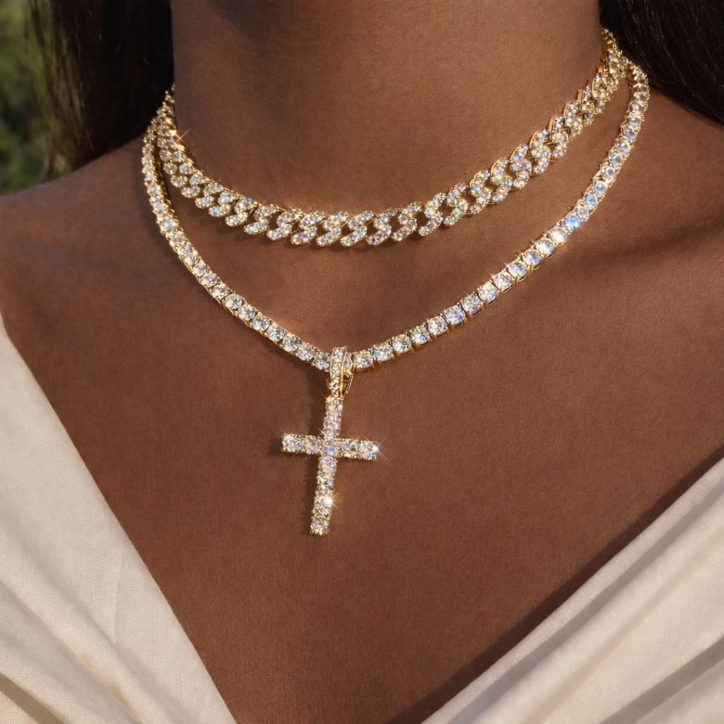 Radiant Faith Layered Cross Set
