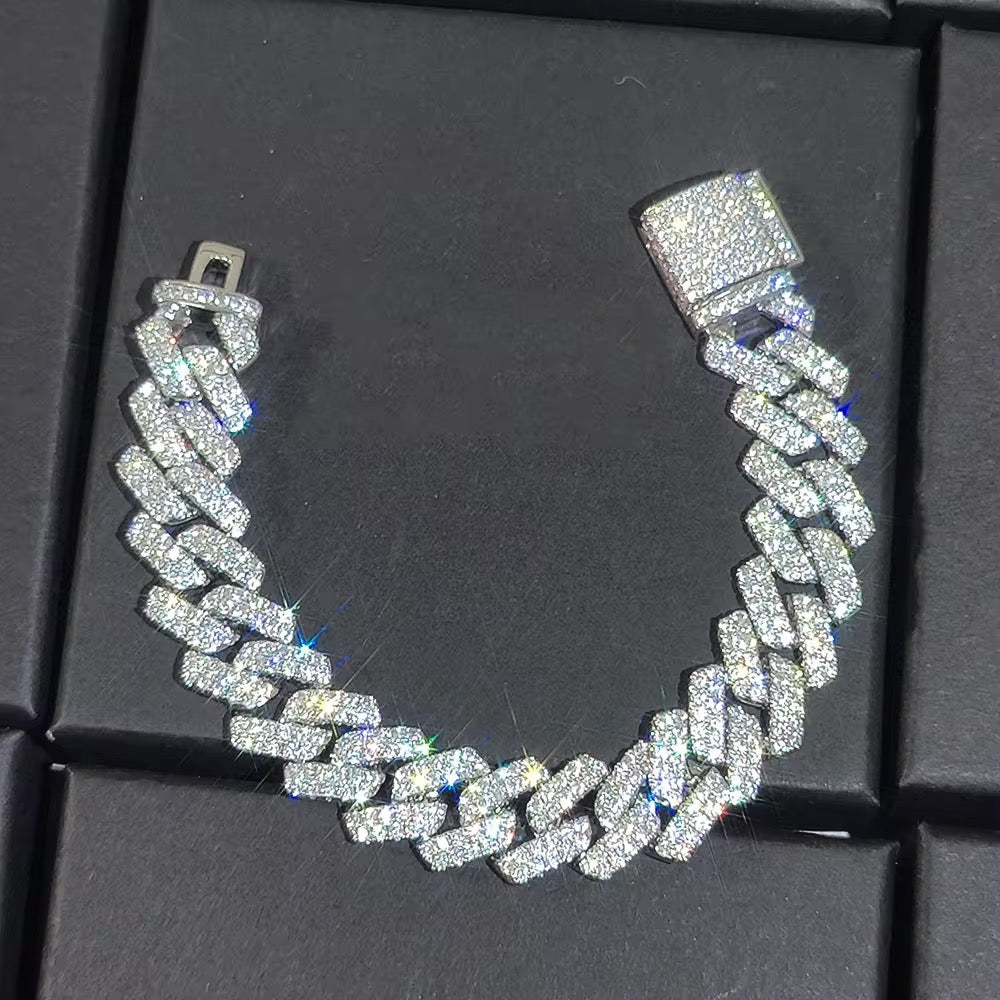 Alpha Cuban link Bracelet