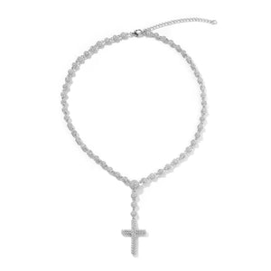 Walk by Faith Cross Pendant Necklace