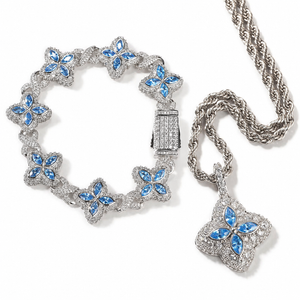 Opulent Bloom Necklace Set