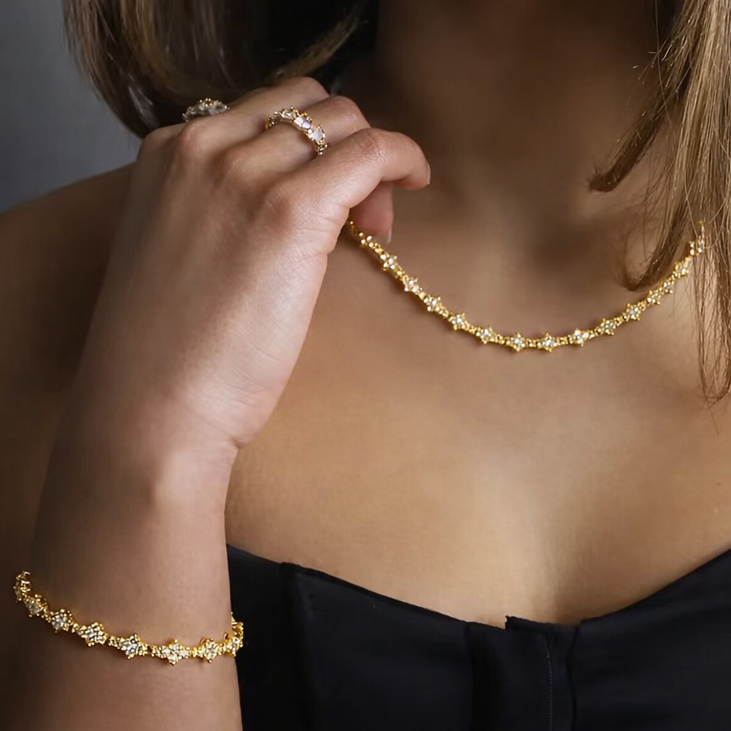 DIAMOND DIVA NECKLACE SET