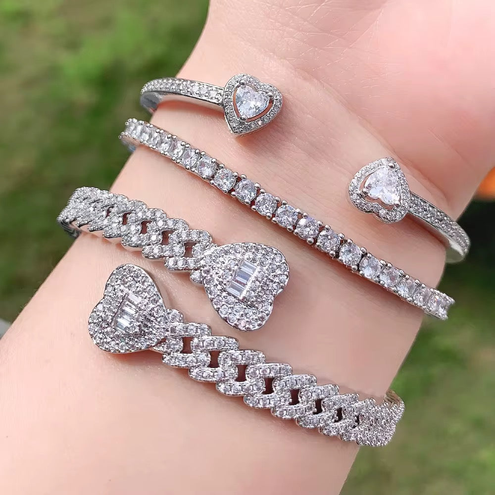 DAZZLE TRIO BRACELET STACK