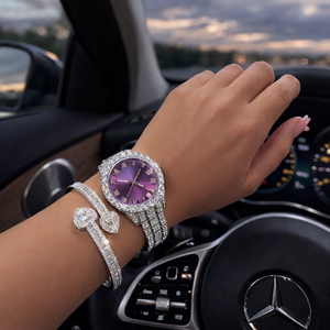 Diamond Queen Watch Set