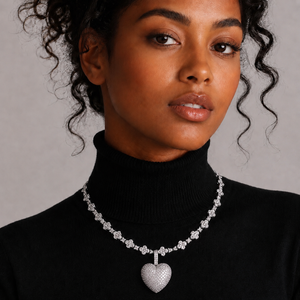 Enchanting Heart Necklace Set