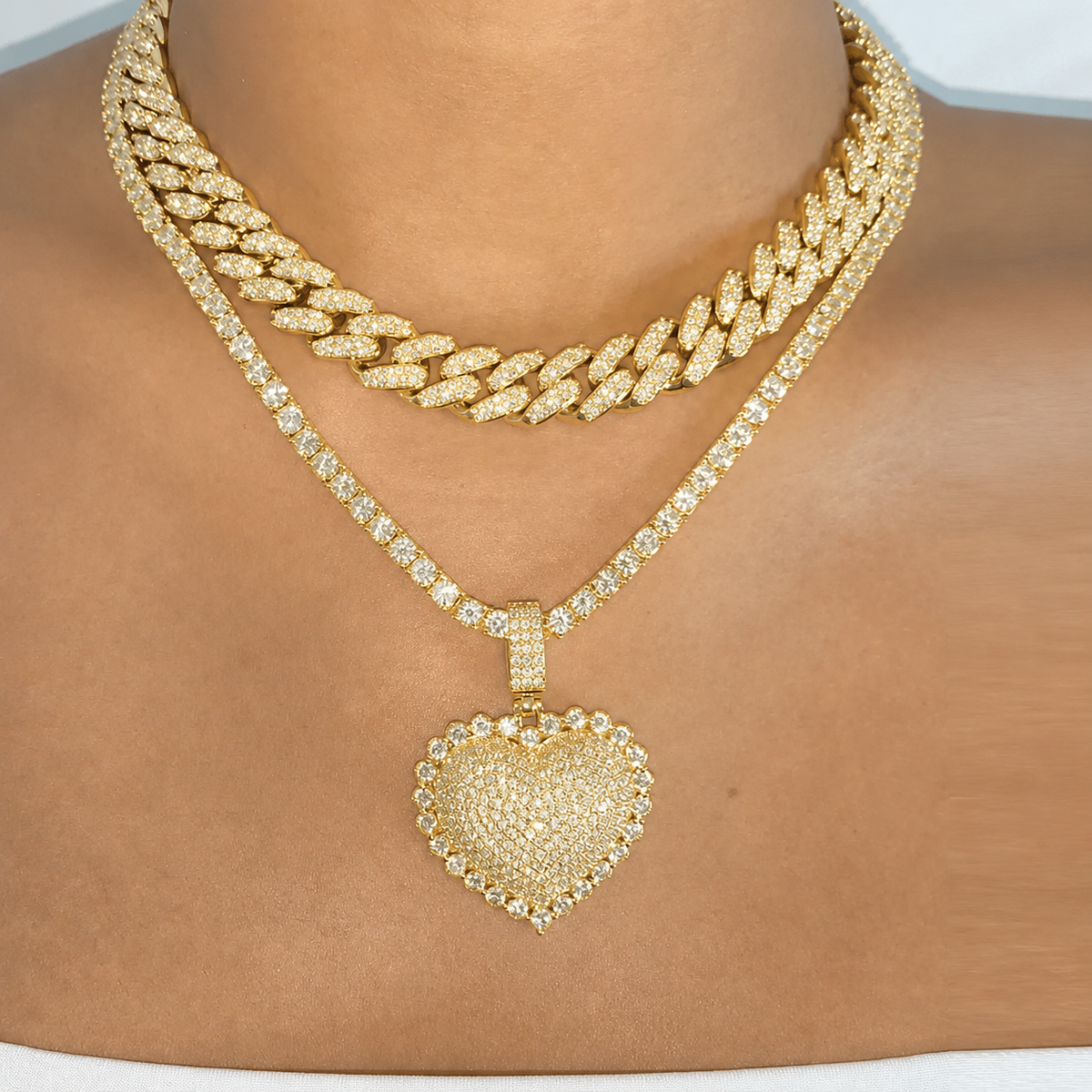 FOREVER LOVED NECKLACE SET