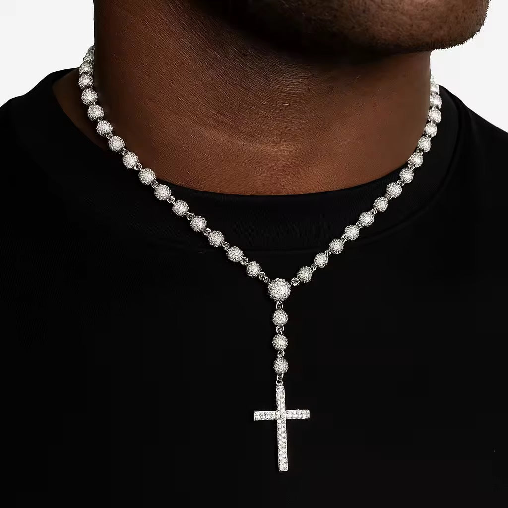 Walk by Faith Cross Pendant Necklace
