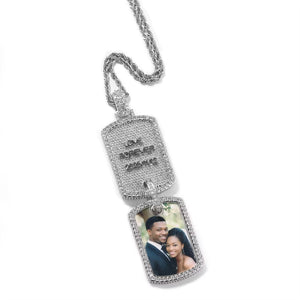Forever Frame Photo Pendent Necklace