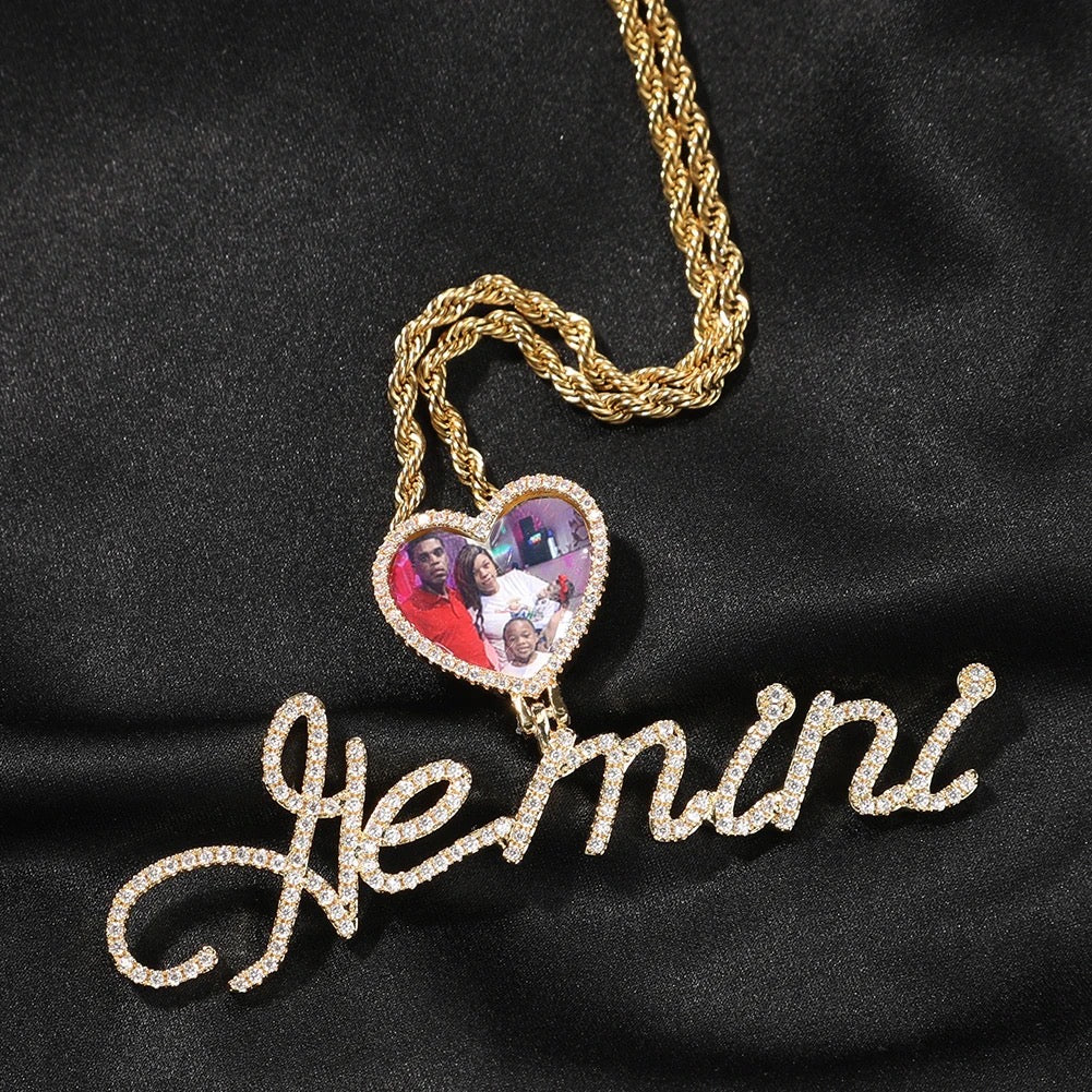 SAY MA NAME CUSTOM PENDANT NECKLACE