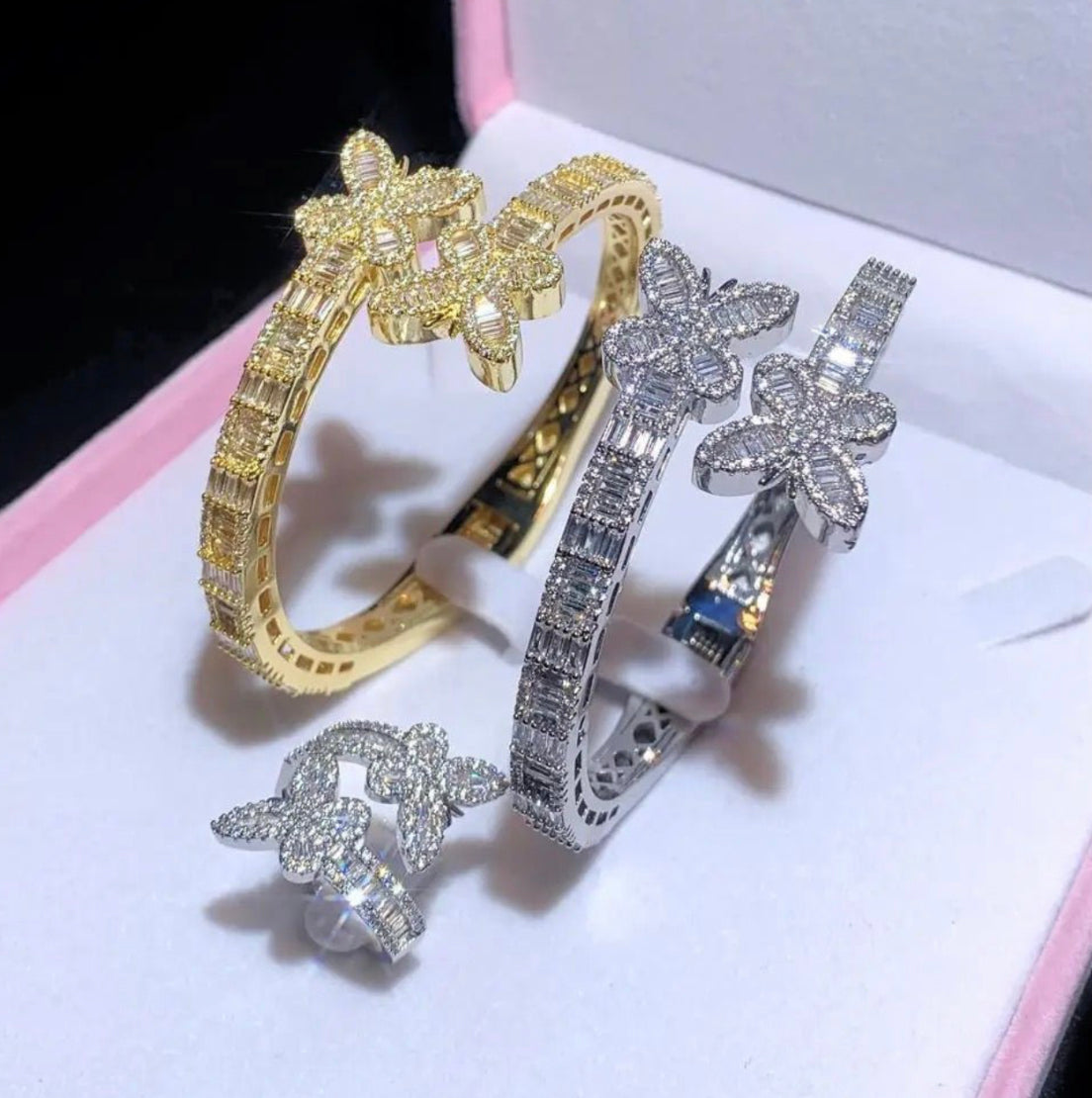 ELEGANT BEAUTY BRACELET & RING SET