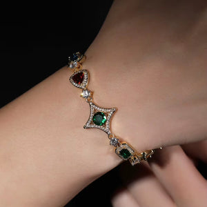 AURORA GEMSTONE  NECKLACE SET