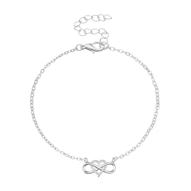 INFINITY GLAM ANKLET