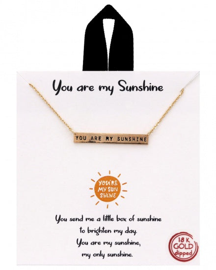 MY SUNSHINE NECKLACE