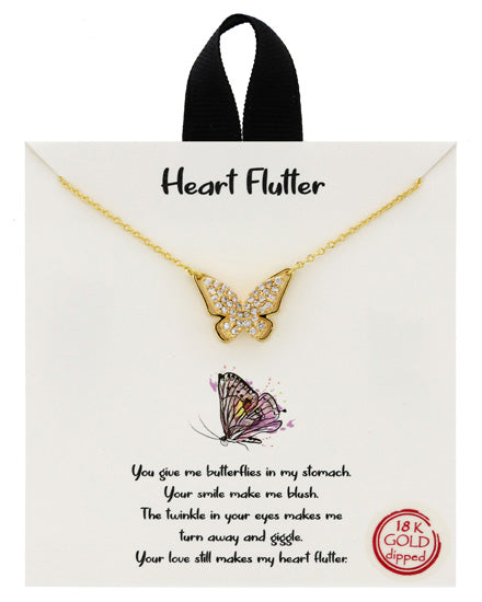 BUTTERFLY KISSES NECKLACE