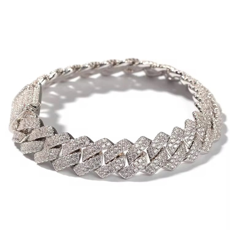 Alpha Cuban link Bracelet