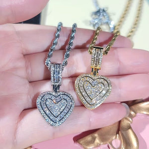 Heart of Elegance Pendant Necklace