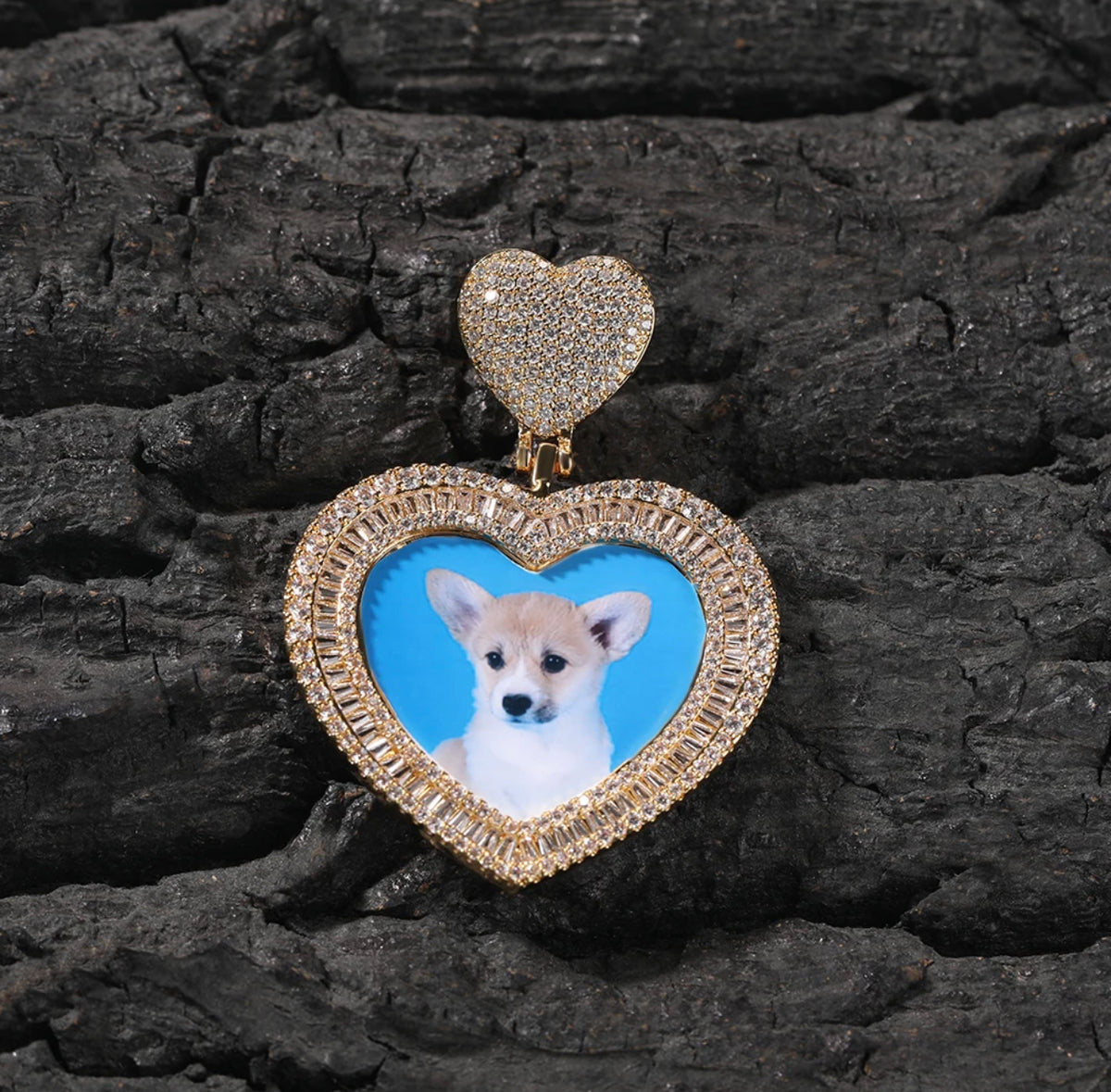 TREASURED LOVE PHOTO PENDANT NECKLACE