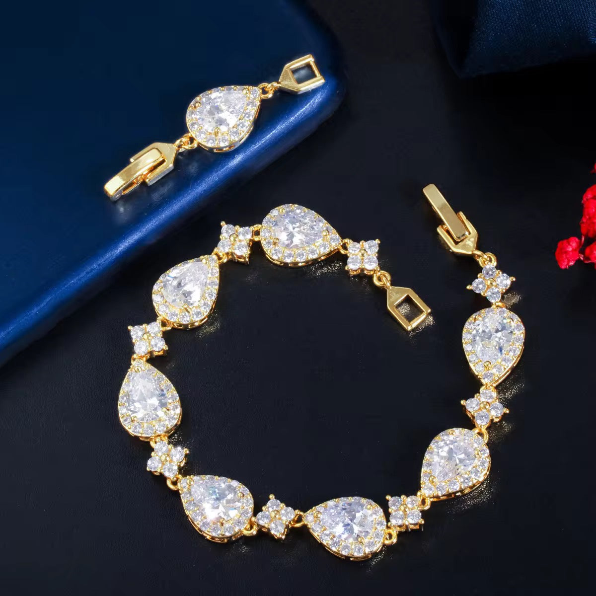 The Radiance Teardrop Bracelet