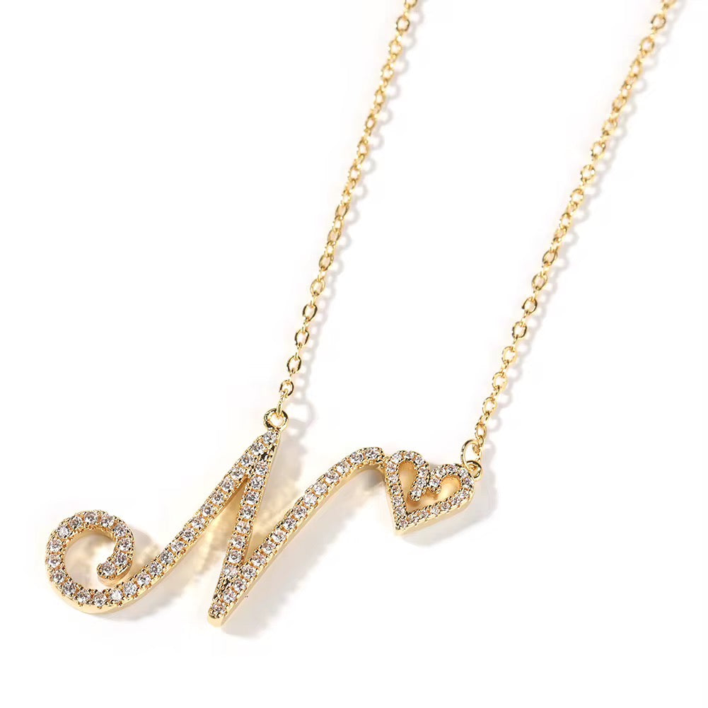 Signature Initial Pendant