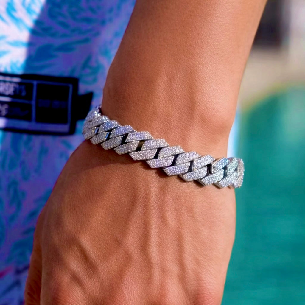 Alpha Cuban link Bracelet