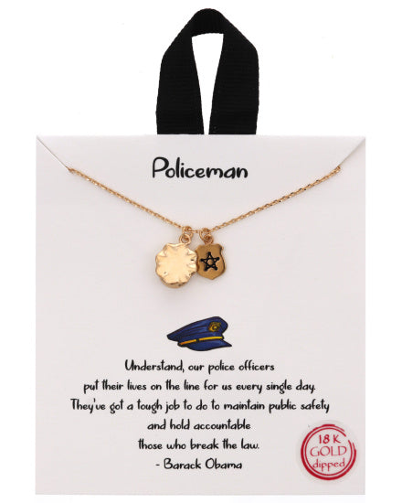 POLICE PRIDE NECKLACE