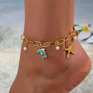 TIDAL TREASURE ANKLET
