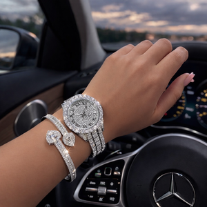 Diamond Queen Watch Set