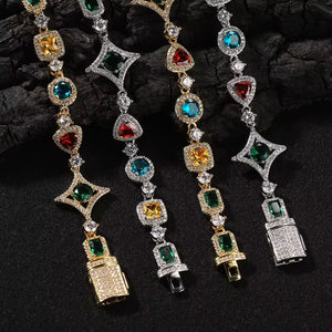 AURORA GEMSTONE  NECKLACE SET